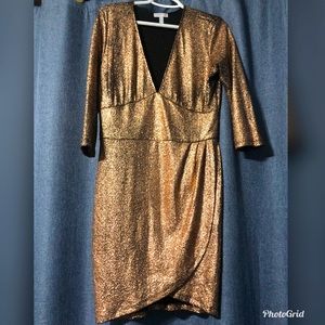 SOLD✨Gold Mini Dress✨